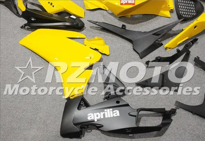 Инжектор Полный обтекатели набор для Aprilia RS4 50 125 2012-2013- ABS пластиковые мотоциклетные Обтекатели наборы хороший желтый