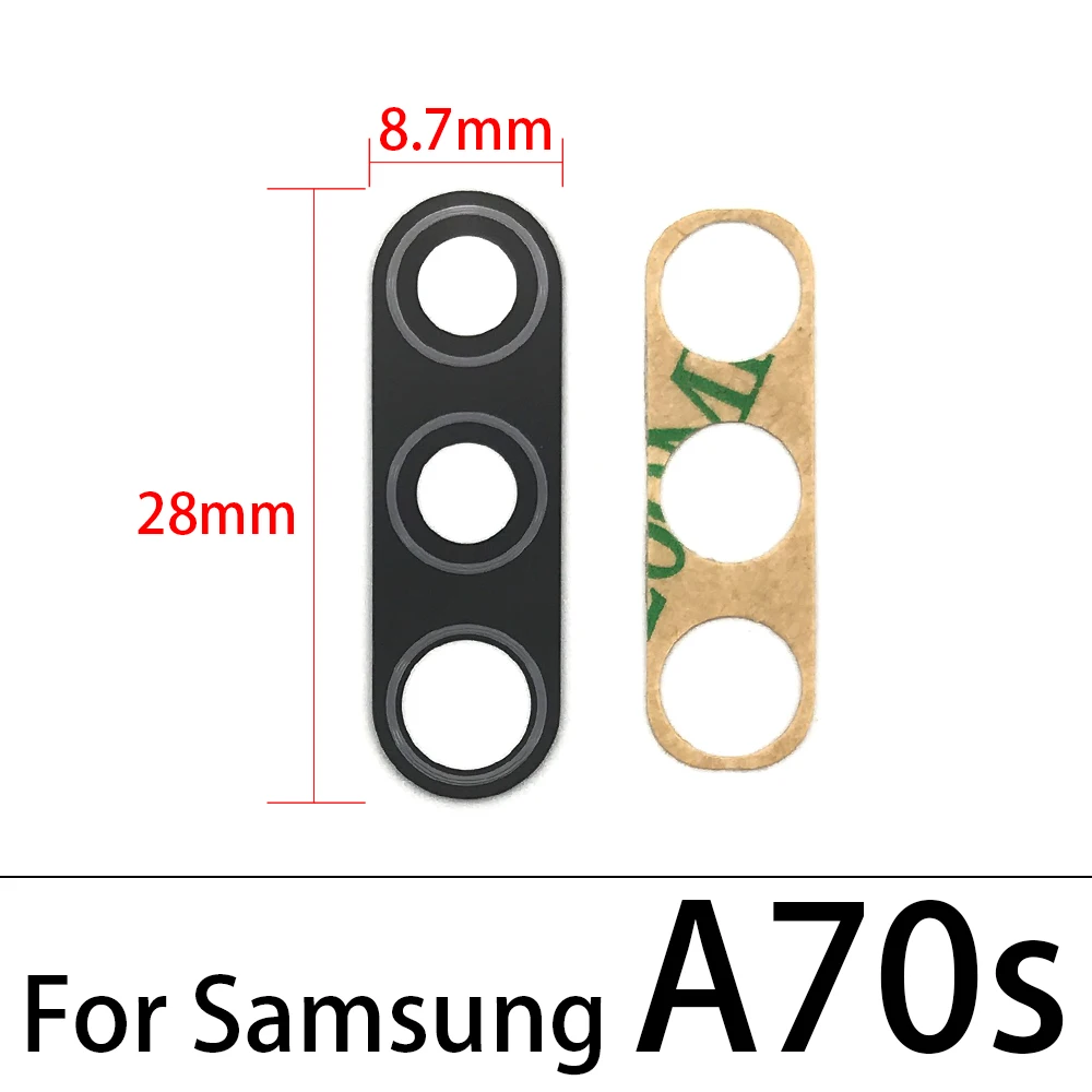 NEW Rear Camera Lens Glass Lens Back Camera Glass Replacement For Samsung A01 A11 A21 A31 A41 A51 A71 A10S A20S A30S A50S A70S