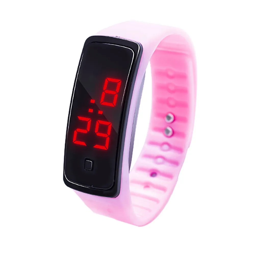 Модные мужские и женские цифровые часы спортивный силиконовый браслет светодиодный браслет-часы Часы повседневные часы для детей relogio цифровые