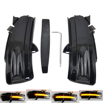 

2PCS For Ford Fusion Mondeo 4th Gen. 2014 2015 2016 2017 2018 Flowing Side Rearview Mirror Dynamic Blinker LED Turn Signal Light