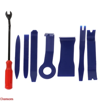 

8 Pcs Auto Universal Trim Removal Tool Car Dash Radio Door Clip Panel Trim Kits
