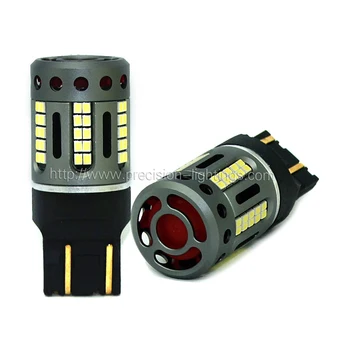 

2Pcs Super Bright 7443 Canbus Car Led 12V Reversing Light Error Free Stop Brake Lamp Auto Turn Signal Bulb White Red Amber
