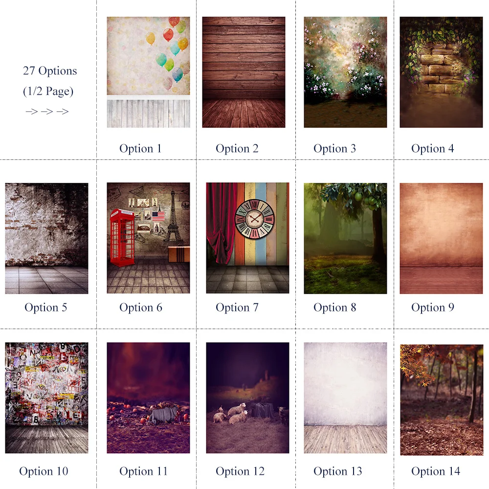 

1.5*2m/4.9*6.5ft Computer Printed Photography Background Backdrop for Children Kid Newborn Photo Studio Portrait Shooting