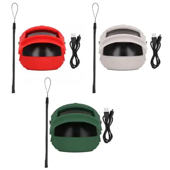 

Mini Portable Helmet Multi-functional Wireless 4.2 Speaker Mobile Phone Bracket Loudspeaker for Outdoor Travel