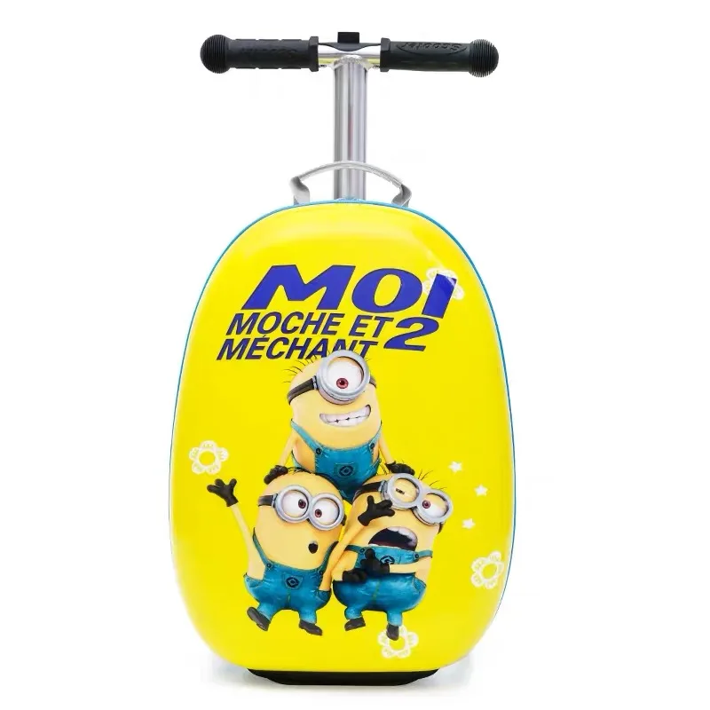 Cartoon Luggage Мультяшный багаж, чемодан для скутера, сумка на колесиках, сумка на колесиках для путешествий, Детская подарочная коробка - Цвет: Cartoon Luggage