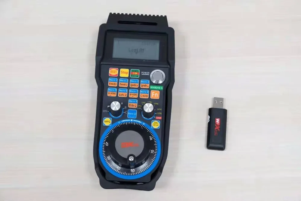 CNC ручка контроллер MACH3 WHB04B-4 беспроводной USB Электронная рукоятка маховика MPG промышленный дистанционный регулятор