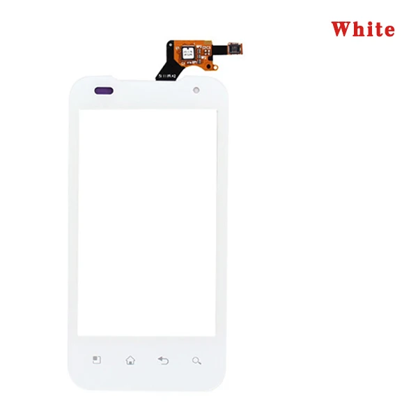 Высокое качество 4," для LG Optimus 2X P990 Сенсорный экран дигитайзер Переднее стекло объектив сенсорная панель - Цвет: White No Tool