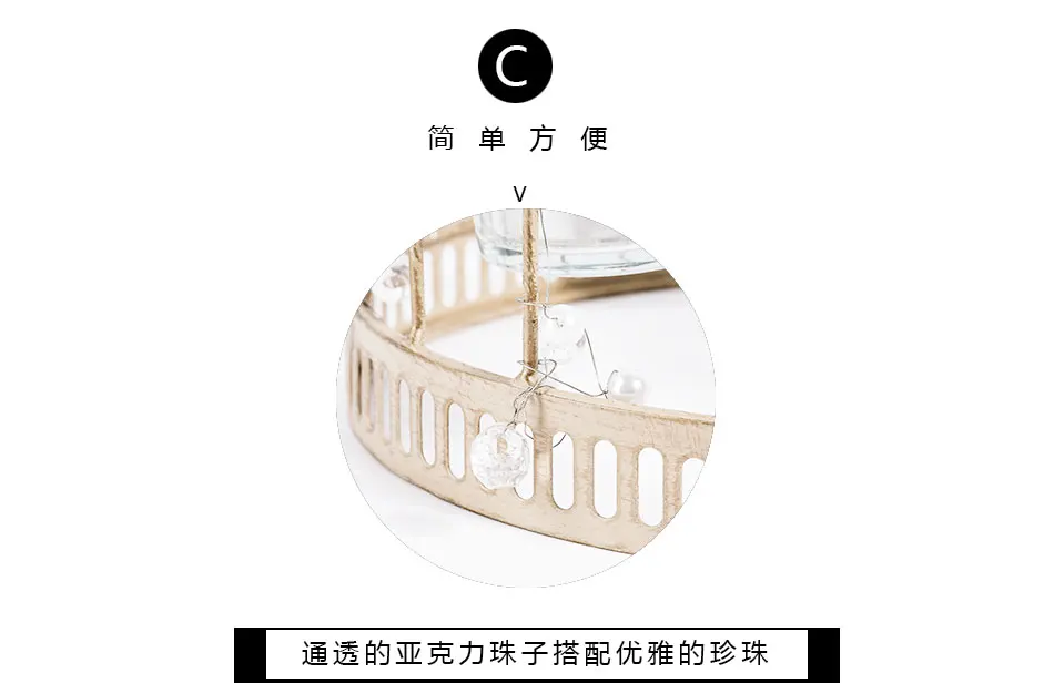 INS style countryside bird cage fresh flower rack dessert table ornaments,wedding decor creative photography props candle table