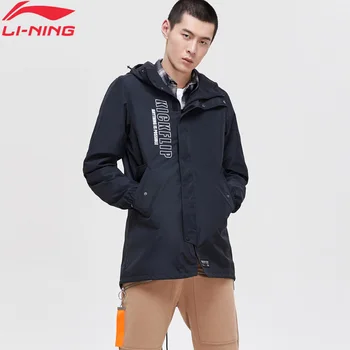 

(Break Code)Li-Ning Men The Trend Trench Regular Fit Windbreaker Jacket LiNing li ning Sport Hooded Jackets Coats AFDP023 MWF386