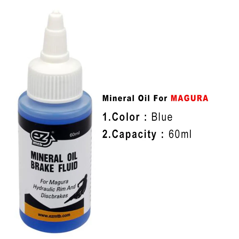 EZMTB металлический шарнир Bleed Kit велосипед гидравлический дисковый тормоз инструмент минеральное масло для shimano/magura/sram/avid/tektro/hayes/giant/formula - Цвет: Blue