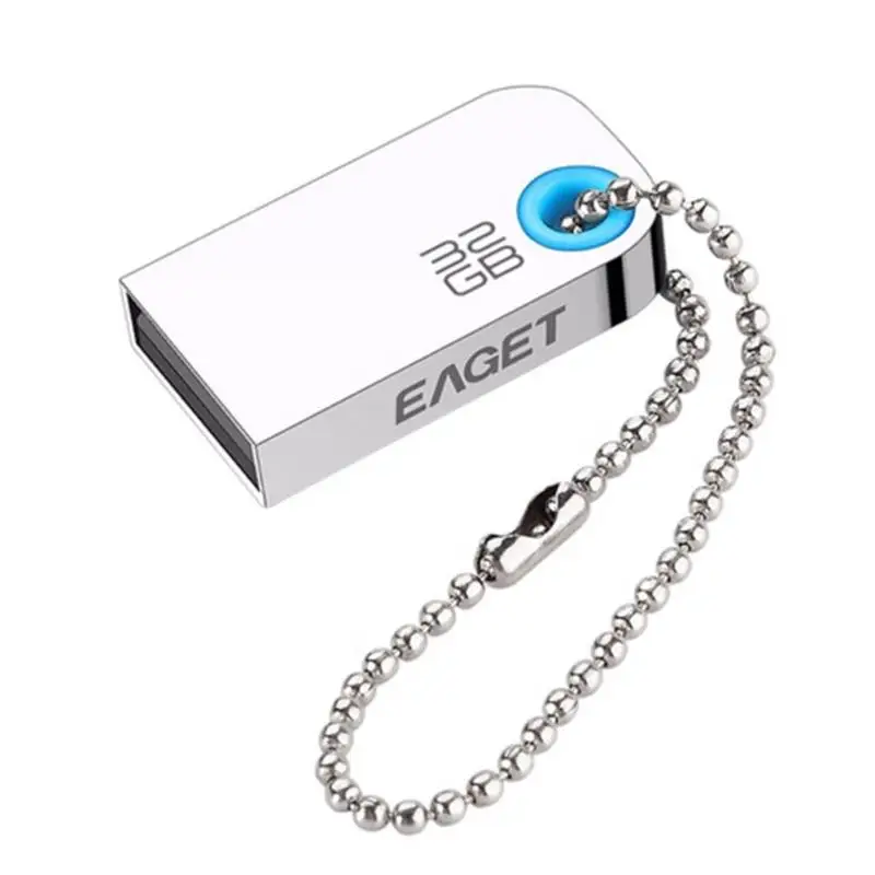 EAGET U9L мини USB2.0 металлический водонепроницаемый U Диск флеш-накопитель USB 8 ГБ 16 ГБ 32 ГБ флеш-накопитель мини-usb-накопитель
