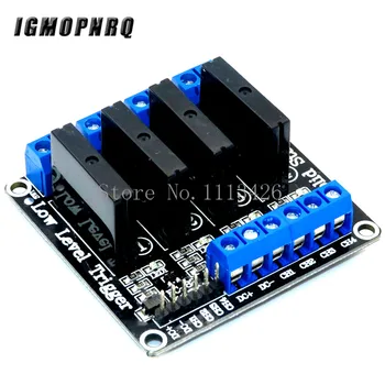 Low Level 5V 4 Channel Solid State Relay Module SSR G3MB-202P 240V 2A Output with Resistive Fuse For Arduino 4 Way
Low Level 5V 4 Channel Solid State Relay Module SSR G3MB-202P 240V 2A Output with Resistive Fuse For Arduino 4 Way