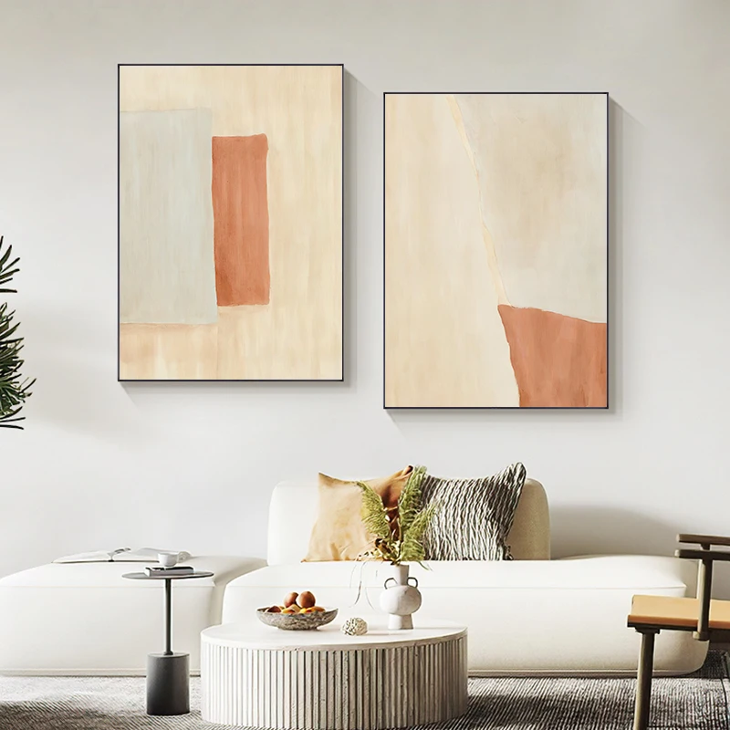 

Abstract Minimalist Light color Posters Print Modern Canvas Wall Art Home Decoration Painting Pictures for Living room Bedroom