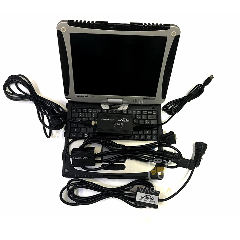 CF19 Canbox doctor Рисунок с экскаватором Для linde canbox диагностический сканер linde 4 pin адаптер linde doctor linde pathfind программного обеспечения - Цвет: CF19 Canbox doctor