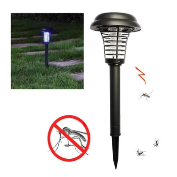 

Outdoor Waterproof Solar Mosquito Killer Lamp UV Ultraviolet Light Insect Killer Lamp Pest MosquitoTrap Moth Repeller For Garden