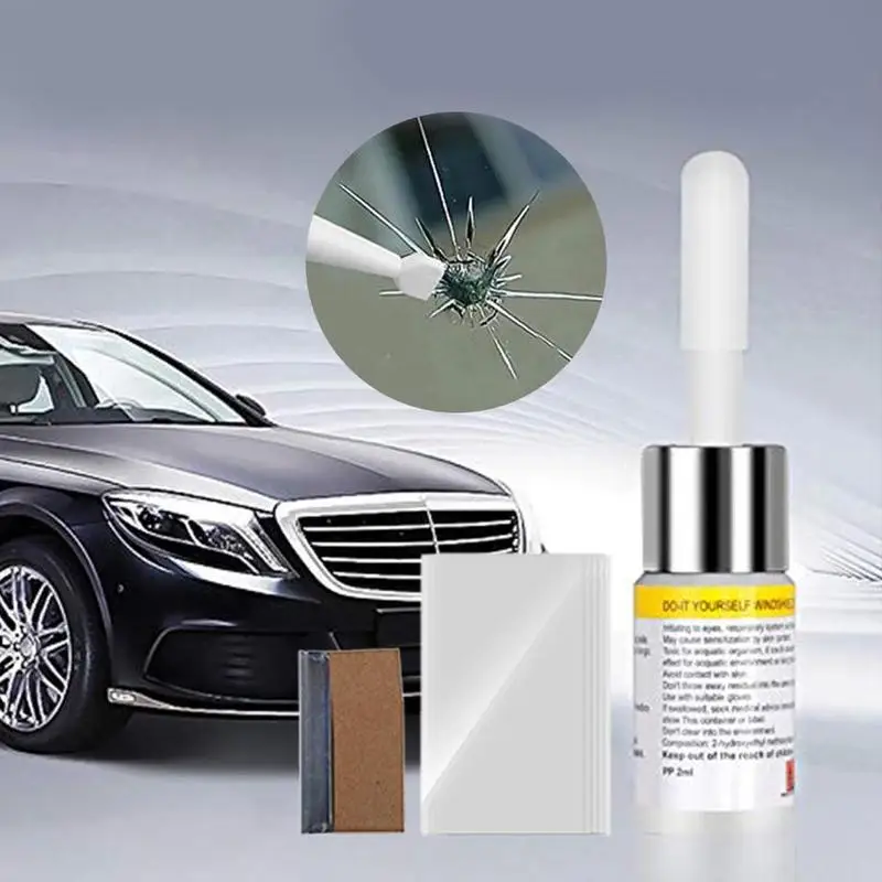 Auto Car Glass Repair Kit Auto Glass Scratch Crack Restore Tool Car