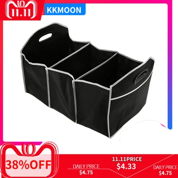 

KKMOON High Capacity Car Multi-Pocket Folding Storage Bag Trunk Stowing & Tidying Organizer Bags for tesla model s/x