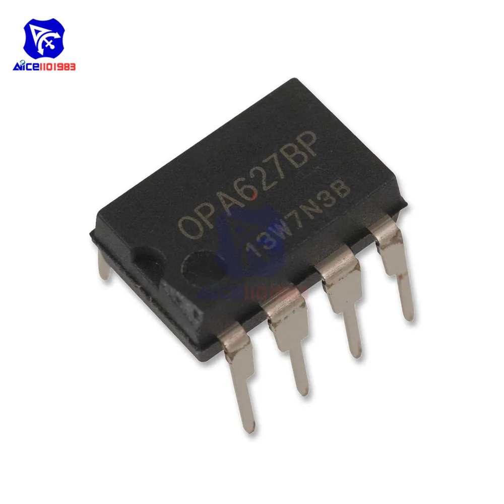 Diymore 5 шт./лот IC чипы OPA627BP OPA627 DIP-8 Рабочий Усилитель 16 МГц оригинальная