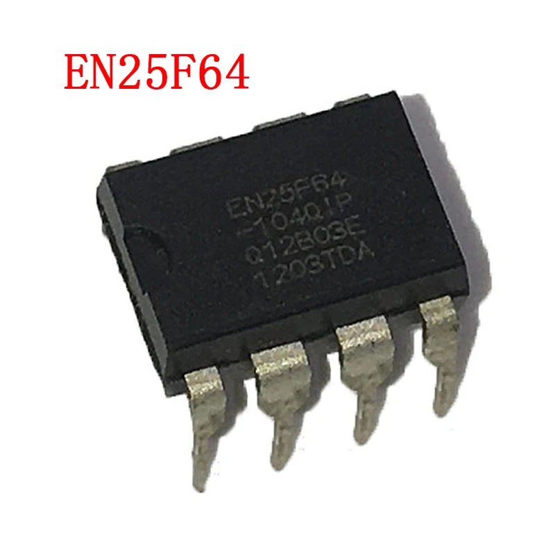 Lot de 5 pièces DIP 8, EN25F64, EN25F64 104HIP | AliExpress