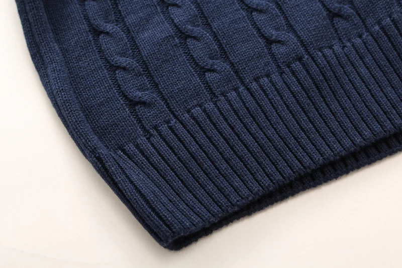 Зимний толстый свитер Мужская брендовая одежда модный мужской пуловер высокое качество однотонный вязаный свитер мужской v-образный вырез jumpe