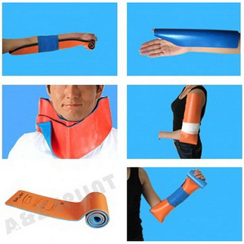 First Aid Universal Sam Splint Aluminum Medical Polymer fixture bone first aid Breathable design