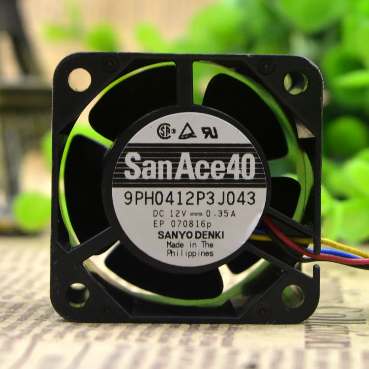 4028 12v 0.35A 4 см/4 9ph0412p3j033 защиты электродвигателя Вентилятор охлаждения