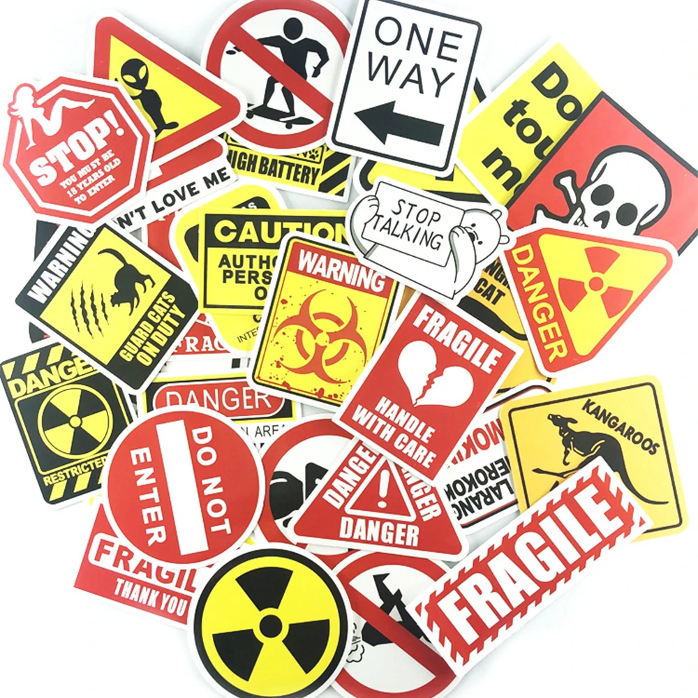 Caution Stickers Fragile | Fragile Warning Sticker | Set Warning Stickers -  Sticker Set - Aliexpress