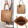 Fashion Women Summer Straw Large Tote Bag Beach Casual Shoulder Bag Handbag Handmade Basket Storage Shopping bag ► Photo 2/6