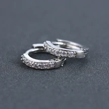 Серьги orean, 2 шт., циркониевые серьги-гвоздики из кубического циркония, радужные золотые серьги для женщин, ювелирные изделия, подарок, хрящи, серьги-гвоздики