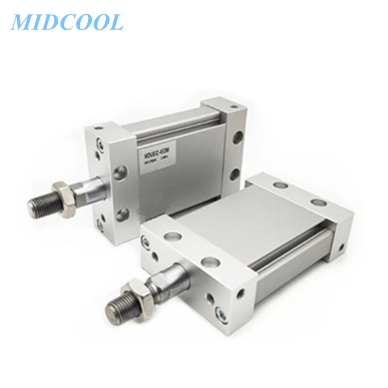 Cilindro Pneumático mu Mdu Mub40 Mdupl40 Storke 10 15 20 25 30 35 40 45 50 75 100 125 150 175 200 mm