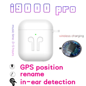 

i9000 TWS Pro 1:1 Air 2nd Gen Bluetooth Earphone Wireless Headset Rename Position Earbuds PK i12 i200 auriculares fone de ouvido