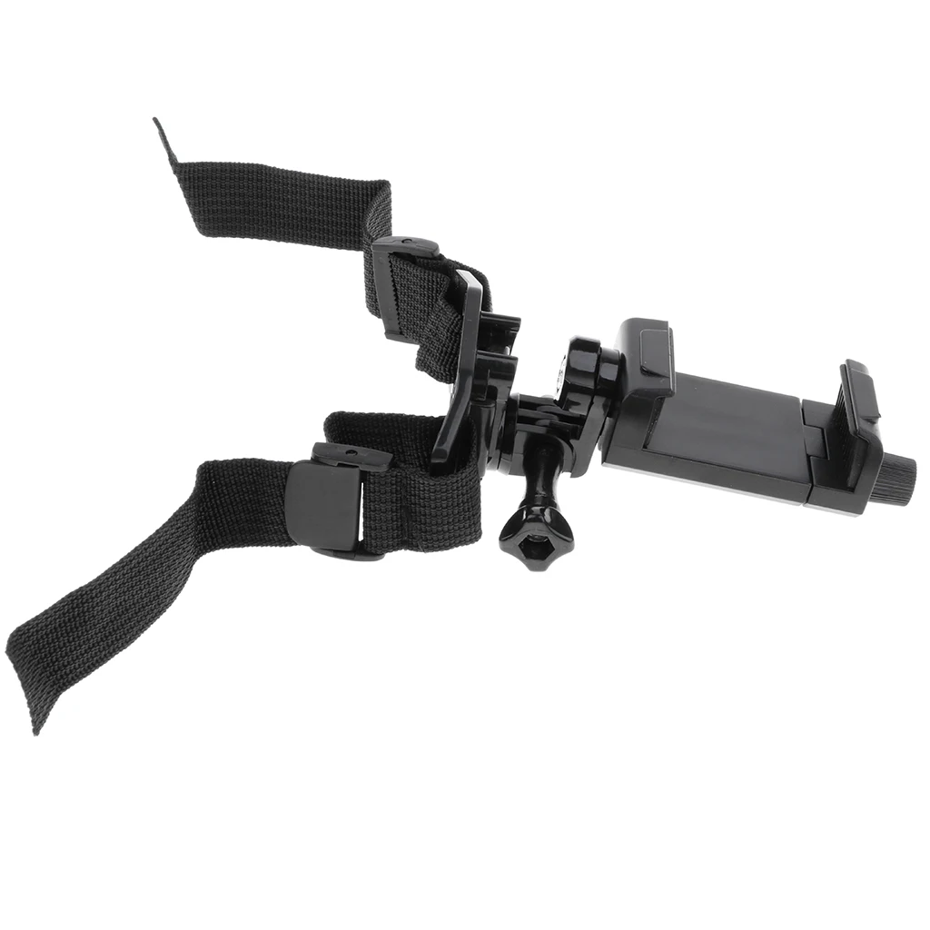 

Bicycle Helmet Mobile Phone Fixing Bracket Support 360 Degree Rotary for iPhone Android GPS Other Devices