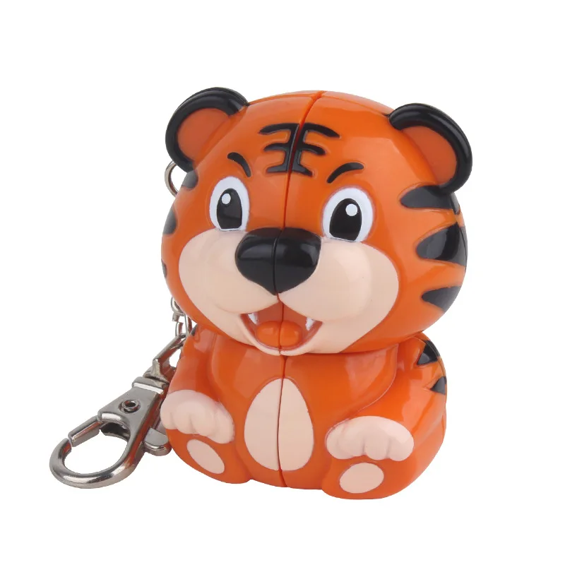 Yuxin Science Little Tiger второй заказ волшебный куб брелок мультфильм странные новые развивающие игрушки кулон