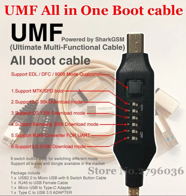 Оригинальный инструмент OCTOPLUS FRP DONGLE + UMF ALL Boot cable для разблокировки телефона frp
