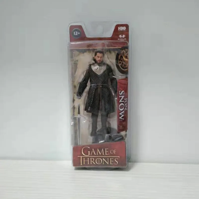 with retail box Игра престолов Arya Jon Snow Night King Дейенерис Таргариен МакФарлейн коллекция экшн-фигурок игрушки коллекционеры украшение комнаты - Цвет: with retail box