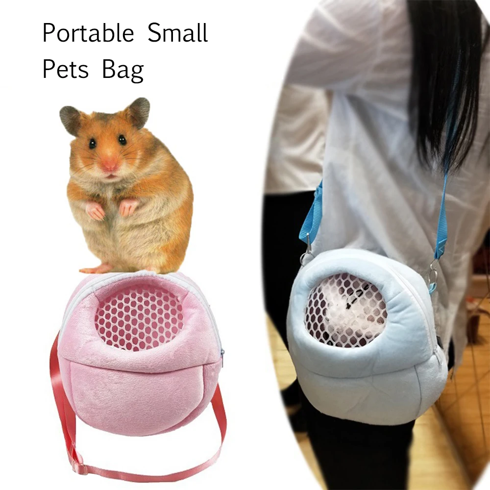 Portable Small Pet Bag Breathable Hedgehog Hamster Carrying Bag Animal