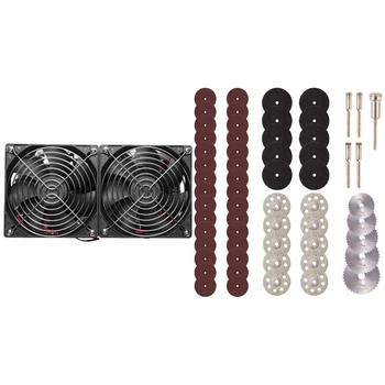 

12-48V 2500W ZVS Induction Heater Heating with 60Pcs Cutting Wheel Set 1/8 Inch Shank Diamond Cutting Wheel