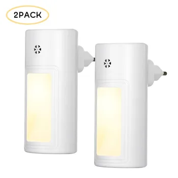 

Plug In Wall Bedside Light Dusk-to-Dawn Warm White For Nursing Baby Room Night Lights Optic Night Light Lamp Sensor Light