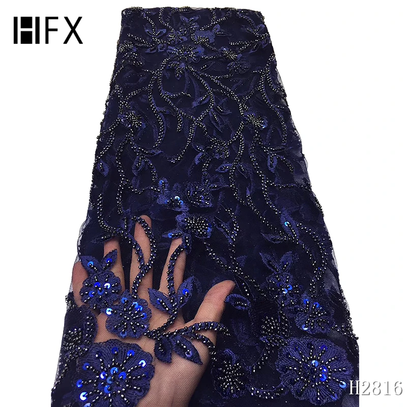 HFX 2019 последние французские нигерийские кружева ткани высокого качества ручной
