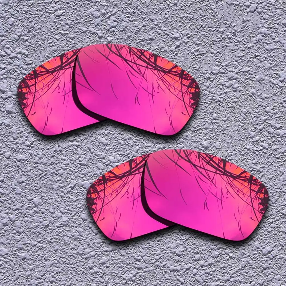 2 Pairs Polarized Replacement Lenses for Oakley Fuel Cell Sunglasses- Multiple Choices - Цвет линз: Purple Red-Red