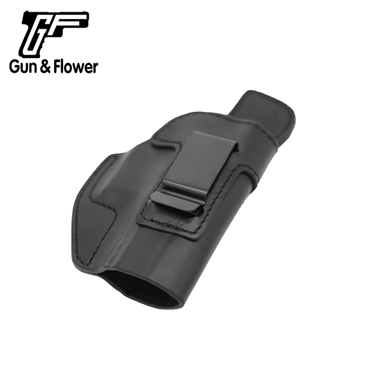Пистолет и цветок CZ75 P07 пистолет Италия кожа кобура iwb скрытый носить пистолет сумка держатель
