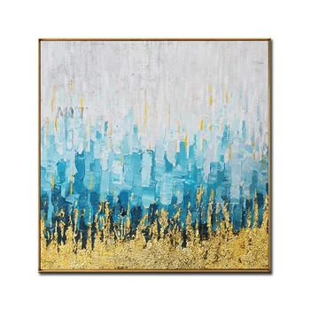 

Unframed Modern Abstract 100% Handmade Landscape Canvas Wall Art Abstact Oil Paintings On Canvas For Living Room Wall Pictures