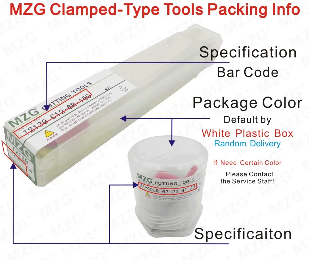 MZG MILLING TOOL PACKING