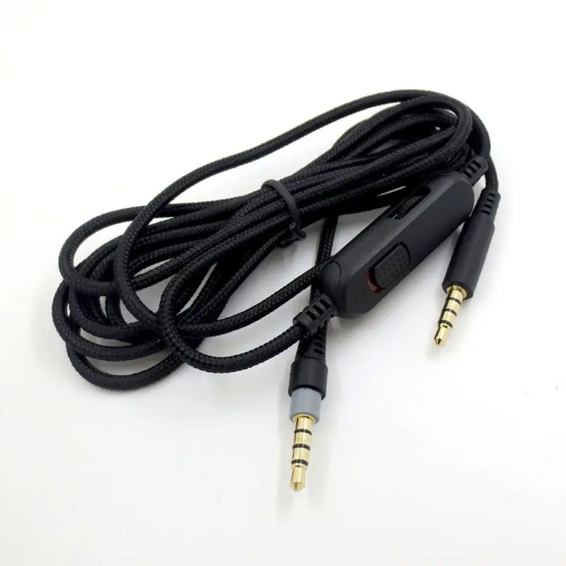 Headphone Cable Audio Cord Line for HyperX Cloud Mix Cloud Alpha Gaming Headsets Q39D