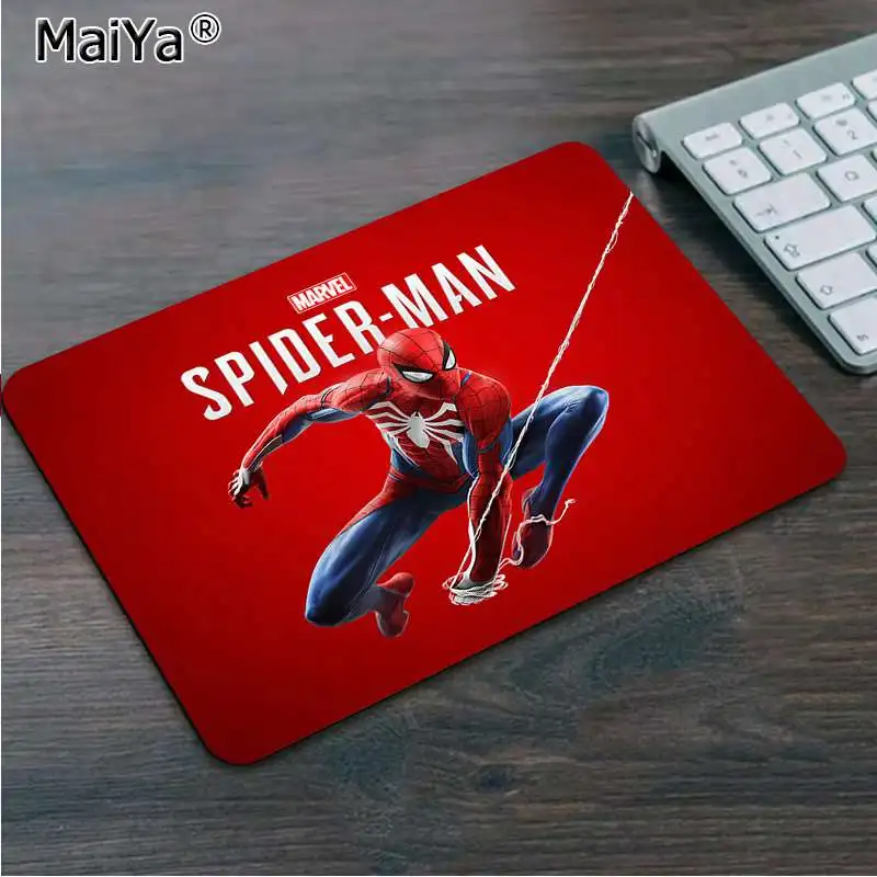 Maiya Новинка Marvel Comics Человек-паук резиновый ПК компьютерный игровой коврик для мыши