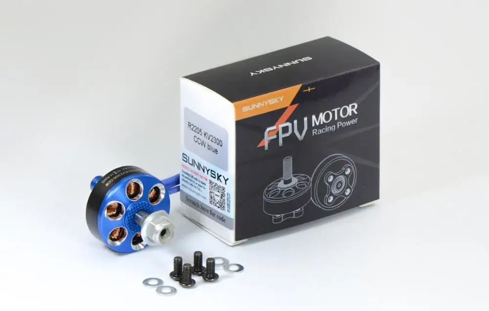 4 шт./лот Sunnysky R2204 R2205 R2207 2300KV R2207 2580KV бесщеточный двигатель 2 CW 2 CCW для FPV гоночный Квадрокоптер Дрон Мультикоптер