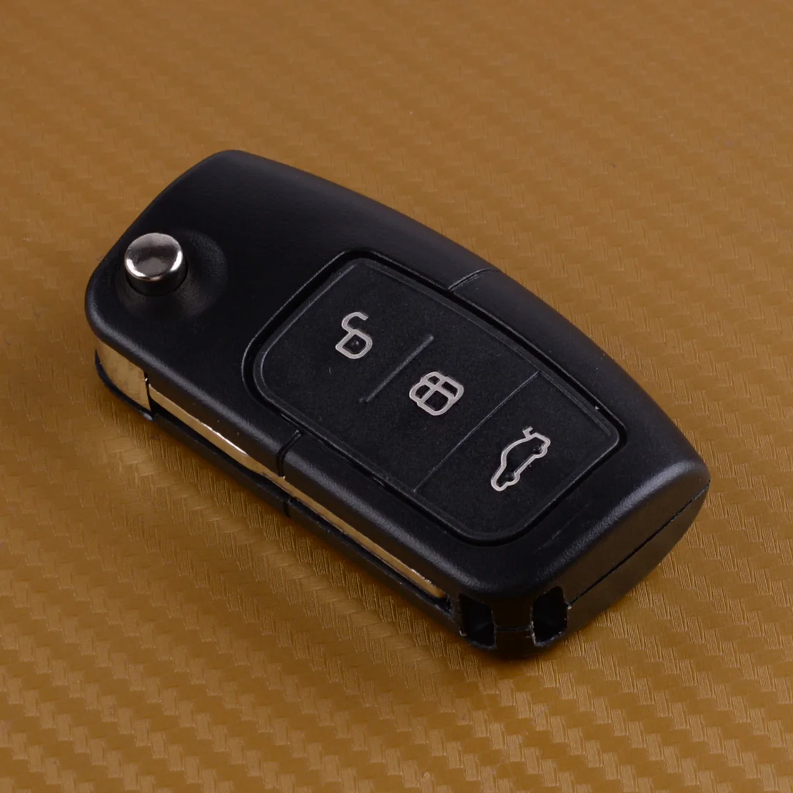 CITALL подходит для Ford Focus Fiesta Mondeo C Max S Max 3 кнопки дистанционного ключа 433 МГц с чипом 4D63