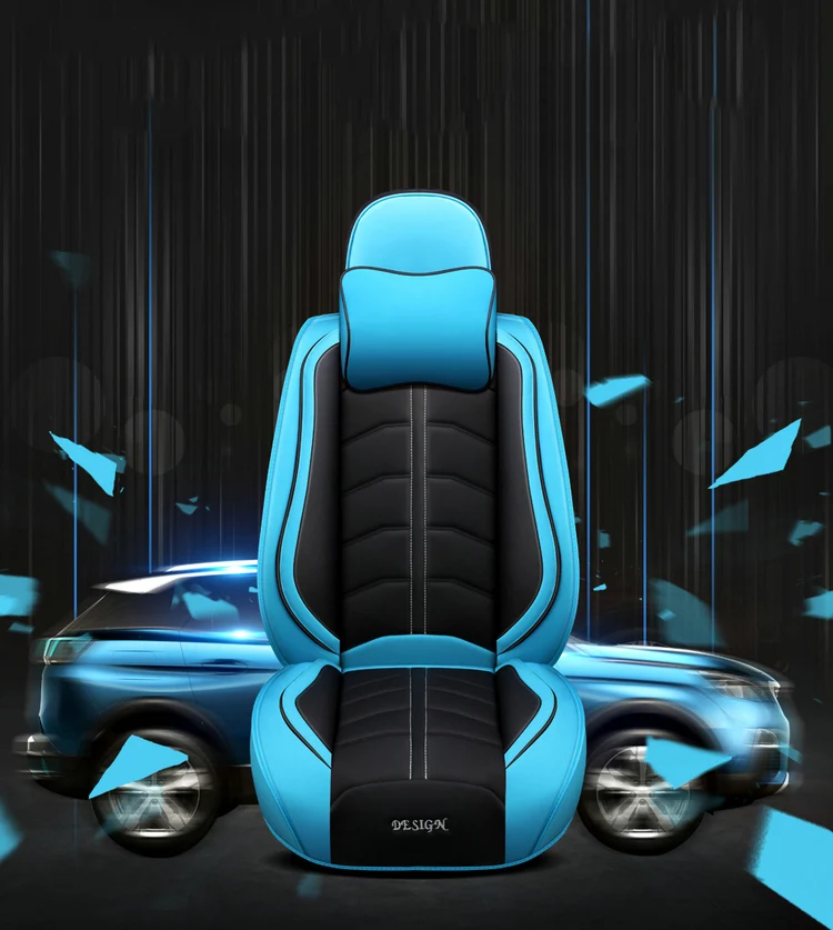 Чехлы из искусственной кожи на автомобильные сиденья для Hyundai solaris ix35 i30 ix25 i20 Elantra