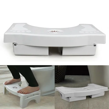 

New Arrival Foldable Toilet Squatty Step Stool Bathroom Potty Squat For properToilet Posture