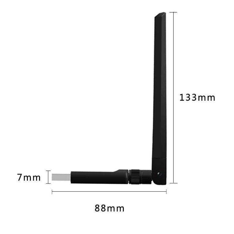 1200 Мбит/с USB 3,0 1200Mbp Wifi адаптер двухдиапазонный 2,4 ГГц 5,8 ГГц для настольного ноутбука беспроводная сетевая карта Winxp/7/8/8,1/10